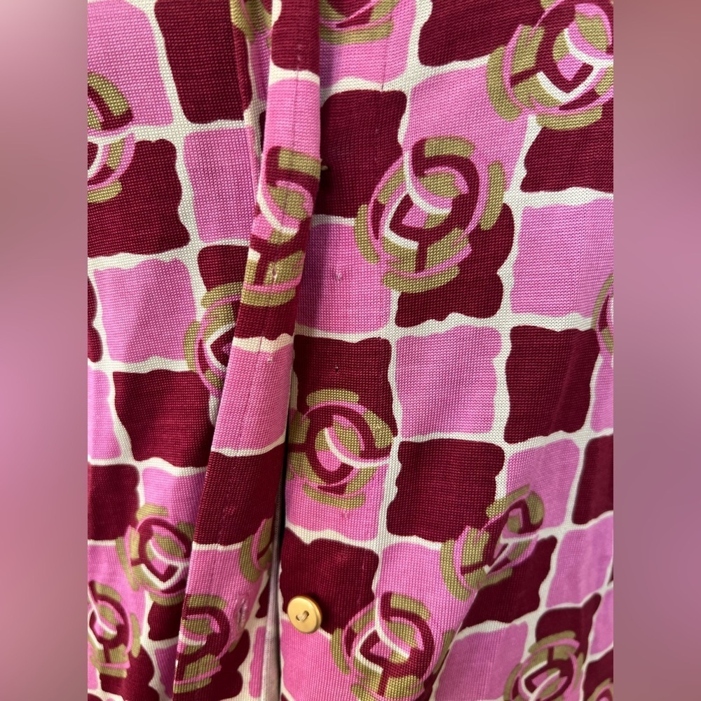 Cacharel Vintage Retro Pink Dress - Picture 7 of 8